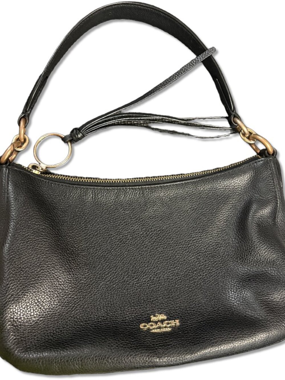 COACH Sutton Crossbody Handbag - B2022 52548 Black Hobo - USED, good condition